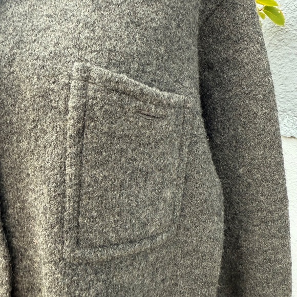 Super comfy and warm Rino Rossi “Exclusive” heather grey shirt-jacket - Picture 6 of 9